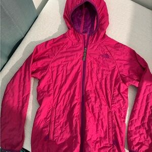 The North Face Kids Fuchsia Raincoat